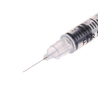 Siringa De Insulina Desechable Para Animales De Granja Con Aguja 5Pcs 0.3/0.5/1ML Cierre Orange Sterilizado Para Mascotas Y Ganado - details 7