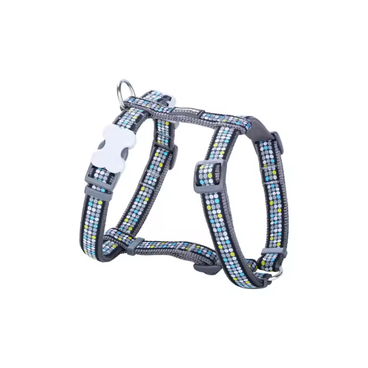 Arnés para Perro Red Dingo STYLE MODERN ON COOL GREY 45-66 cm 36-59 cm - 1