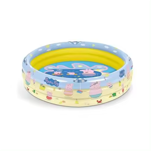 Piscina Hinchable Peppa Pig Playa - Práctica y Ligera - 1
