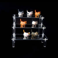 Soporte De Exhibición Transparente De Acrílico Estante Para Figuras Pop Organizador De Cosméticos Y Perfumes Para Uñas - details 11