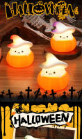 Lámpara De Silicona Suave Para Halloween Decoración De Ambiente De Habitación Fantasma Demonio Kiwi Bird Mago Luz Nocturna LED Recargable Forma De Calabaza - details 65