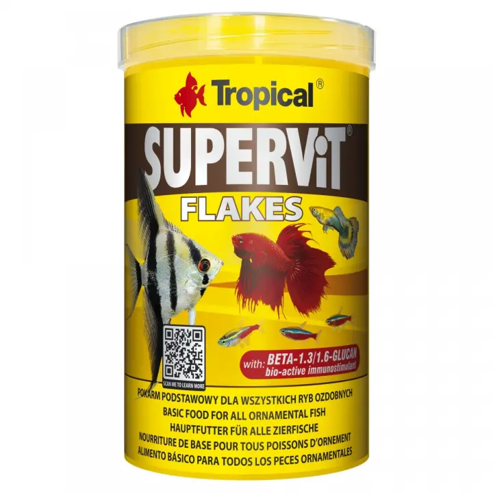 Escamas para peces tropicales  tropical Supervit flakes - 1