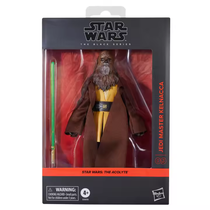 Figura Jedi Master Kelnacca The Acolyte Star Wars 15cmFigura  Coleccionable - Idea de Regalo- Mercancia Oficial - Juguetes para Niños y Adultos - Movies Fans - Muñeco para Coleccionistas y Exposición - 1