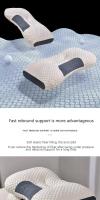 Almohada Ortopédica Para Dormir Con Masaje SPA Almohada De Fibra De Soja Que Protege La Columna Cervical Y Ayuda a Dormir Poliéster 100% Tamaño Rectangular - details 6