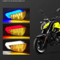 1par De Señales De Giro LED Mini Para Motocicleta Luz De Freno De Día Universal Indicadores De Rotación Motorbike - details 2