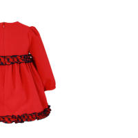 Miranda Vestido Bebe Niña 32/0502/V ROJO ropa niños Winter ROYALE CORDONETS - details 4