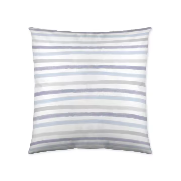 FUNDA DE COJIN VACIO 100% ALGODÓN ISIS AZUL 60x60 CM POPCORN FABRICADO EN ESPAÑA - 1