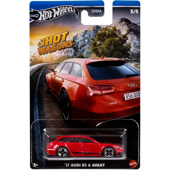 Hot Wheels Hot Wagons '17 Audi RS 6 Avant GDG44 Mattel - 1