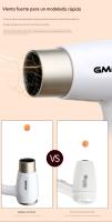 Caliente y frío Viento secador de pelo Eléctrico montaje en comparación con Hotel negativos Soportes with USB Brac - details 4