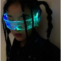 Gafas Luminosas LED De Siete Colores Para Fiestas De Cumpleaños Bares Festivales De Música Navidad Y Ciencia Ficción - details 8