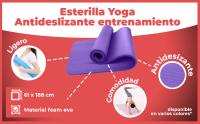 Banner - Esterilla Yoga Antideslizante entrenamiento 61x183 cm