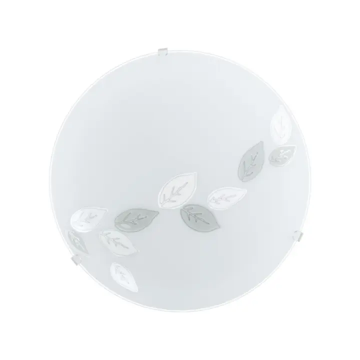 Eglo Plafón redondo vidrio satinado Ø25 cm - Mars - 1