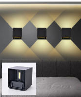 Lámpara De Pared LED TRAZOS 12W Con Sensor PIR Luz Exterior Impermeable IP65 Para Porche Jardín Interior Decoración De Dormitorio Luz De Noche Moderna - details 2