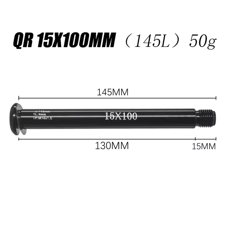 Accesorios Para Manillar MTB QR15x100 QR15X110MM Thru Axle Para FOX SC 32 34 36 Series Peso 50g Aleación De Aluminio Para Freno De Disco - 1