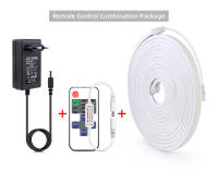 Tira De LED COB Neon 24V 10M Con Control Remoto RF Dimmable 320 LEDs/m Flexible Para Decoración De Jardín Luz De Tubo De Cinta - details 1