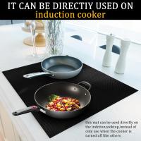 52x61cm Alfombras Protector para Placa Inducción Antideslizante para Cocina Reutilizables - details 4