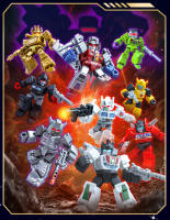 Figura De Acción Mini BLOKEES Transformador Defender Versión 2 Bloques De Construcción Caja Sorpresa Starscream Bumblebee 5.5cm Para Niños - details 18