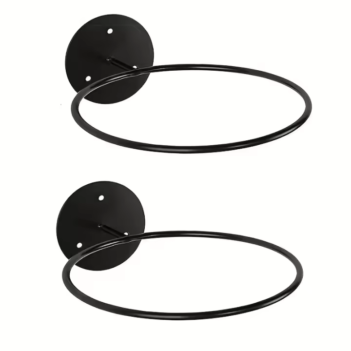 Soporte De Deportes Para Pelotas Metálico Pared Montado Soporte Duradero Para Baloncesto Fútbol Voleibol En Venta Por Unidad O Paquete De 2 - 1
