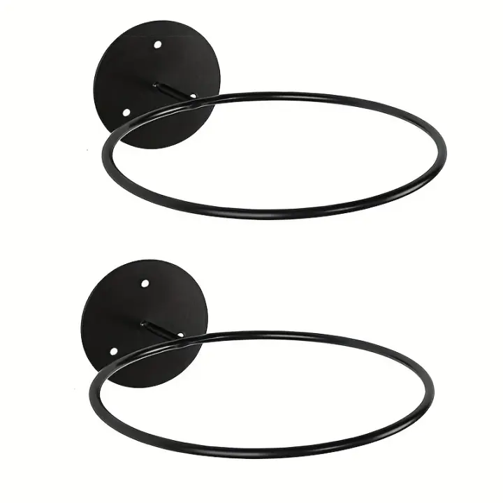 Soporte De Deportes Para Pelotas Metálico Pared Montado Soporte Duradero Para Baloncesto Fútbol Voleibol En Venta Por Unidad O Paquete De 2 - 1