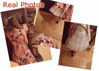 Free Short Organza Petticoat Crinoline Para Vestidos De Boda Vintage Y Rockabilly underneath El Tutú De Halloween Material Lycra Origin Mainland China - details 19