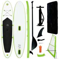 vidaXL Tabla Inflable de Paddle Surf SUP Remo Hinchables Deporte Color Azul,  Negro,  Rojo y mas - details 3