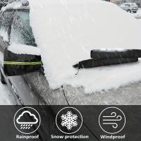 Cubiertas De Espejo Lateral Impermeables Para Coche Con Banda Reflectante Protección Contra El Frío Del Invierno Y Congelación - details 4