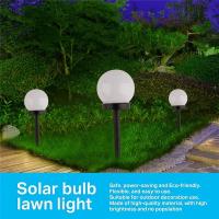 Lámpara De Jardín Solar LED Impermeable Para Decoración De Exterior Iluminación De Piso Con Enchufe Luz De Calle Para Courtyard - details 11