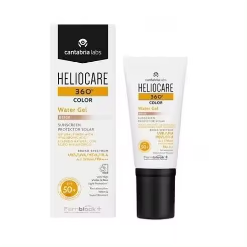 HELIOCARE 360º COLOR WATER GEL PROTECTOR SOLAR SPF 50+ 1 ENVASE 50 ML COLOR BEIGE - 1