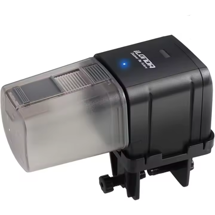Cargador Automático para Peces with Mando a Distancia Wifi y Temporizador de Comida - 1