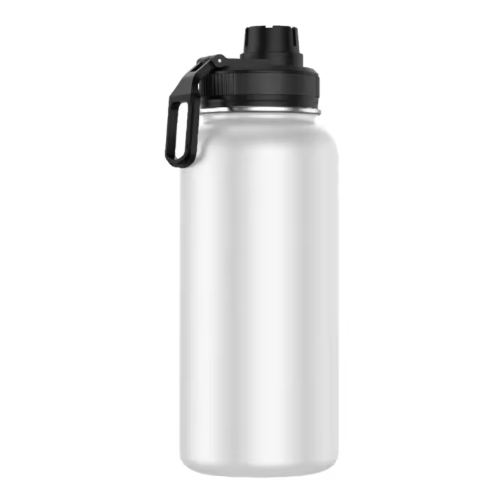 Botella Termo de Acero Inoxidable 1 Litro Deportiva (10 Colores) - Botella de Agua Térmica Reutilizable | Sin BPA | Mantiene 24H Frio / 12H Calor | Termo y Hermética - Doble Pared a Prueba de Fugas (YD550 YD1000 999 1199 D1) - 1