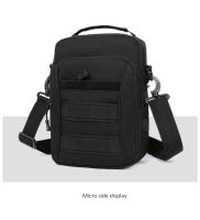 Bolso De Hombro Mensajero Táctico Impermeable Multifuncional Para Hombres Y Mujeres Bolsa De Pecho Para Camping Y Senderismo Con Sistema Molle - details 11
