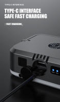 Lámpara Portátil BALDR Para Camping Con Carga Solar Capacidad Grande 4000mah Pantalla Inteligente Impermeable ABS Luz LED Para Exteriores - details 13