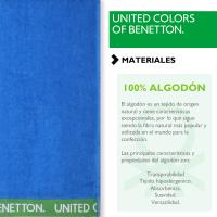 Toalla de playa 90x160cm 380gsm velour 100% algodon CASA BENETTON - details 8
