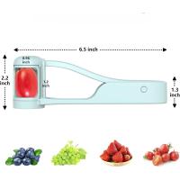 Cortador De Tomates Y Frutas Para Niños Herramienta Para Ensalada De Frutas Eco-amigable Accesorio De Cocina Para Bebés - details 1