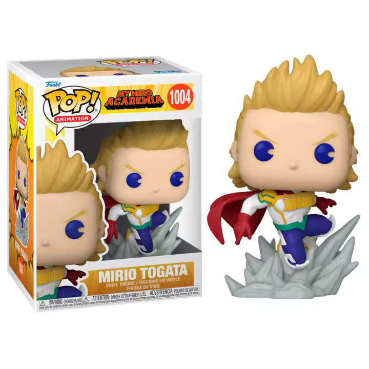 Figura Funko Pop My Hero Academia Mirio In Hero Costume-Figura de Vinilo Coleccionable - Idea de Regalo- Mercancia Oficial - Juguetes para Niños y Adultos - Movies Fans - Muñeco para Coleccionistas y Exposición - 1