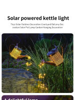 Lámpara De Jardín Solar Decorativa En Forma De Taza De Té Iluminación Nocturna Para Decoración De Jardín Y Paisaje Exterior - details 0