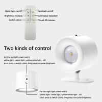 Lámpara De Pared LED Recargable USB Luz Nocturna Portátil Sin Cable Control Táctil Rotación De 360 Grados Para Lectura En La Cama Dormitorio - details 5