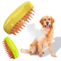Cepillo De Vapor Para Gatos Y Perros Eléctrico 3 En 1 Cepillo Flotante Para Pelos Encrudos Cepillo De Peluquería Para Mascotas - details 8