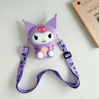Bolso De Moda Kawaii Hello Kitty Sanrio Pequeño Almacenamiento De Silicona Monedero Figuras De Anime Dibujos Animados Regalo Para Niños - details 15