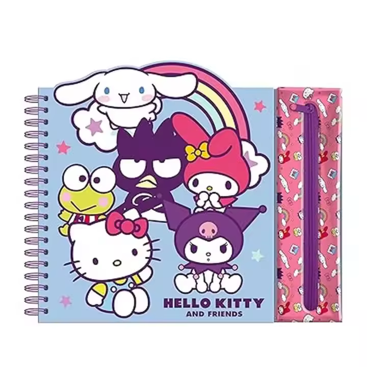 Kids Licensing - Cuaderno De Actividades Con Estuche Hello Kitty HK50183 - 1
