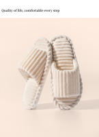 Zapatillas De Hombre Abiertas Antideslizantes Transpirables Para Interior Silenciosas Para Parejas Para Primavera/Otoño - details 10