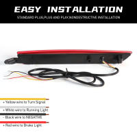 Luz De Reflector Trasero Para Coche Mazda CX-30 CX50 CX-50 2020 2021 2022 Con Señal Dinámica Luz De Freno Advertencia Conducción 12V ABS+LED Rojo - details 3