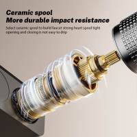Ducha Termostática Acero Inoxidable - Cabezal Autolimpiante Alta Presión, Aluminio+ABS para Baño Hogar - details 6