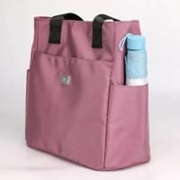 Bolso De Hombro Nylon Impermeable Gran Capacidad Bolso Tote Para Trabajo Escuela Y Viaje Ligero Y Práctico Para Mujer - details 8