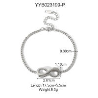 Encanto Collar de 8 caracteres con amor ilimitado pulsera pendientes para mujeres amor infinito Simple conjunto de joyería significativa regalos , estilo fresco de acero de titanio para mujer, conjunto de accesorios simples y versátil, superventas - details 4
