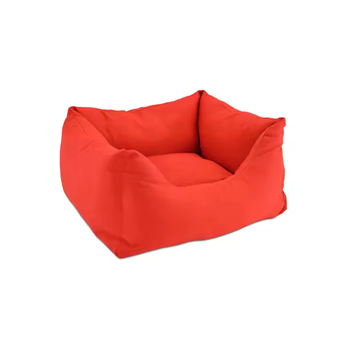 Nayeco - Cuna Cuadrada Colores Variados (rojo/azul) 59x50x20cm - 1