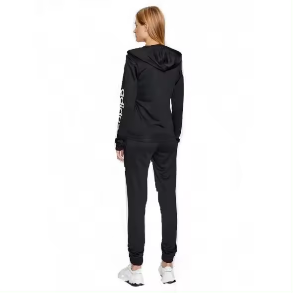 ADIDAS W LINEAR TS CHANDAL MJ NEGRO/BLANCO - 1