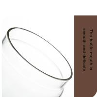 Juego De Botellas De Vidrio Para Almacenamiento De Café Té Y Dulces Con Tanque Aire Sujeto Tipo Presión Cierre Hermético Para Conservación De Frescura Capacidad De 500-1800ml - details 9