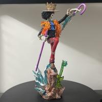 Figuras De Acción One Piece Straw Hat Pirates PVC Luffy Zoro Nami Usopp Robin Sanji Estatua De Escritorio Regalo Para Fans - details 39