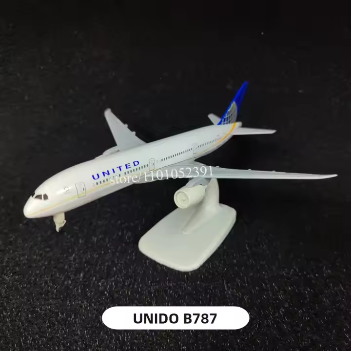 Modelo De Avión De Metal 1:250 Replicado Mercado B737 Decoración Artística Miniatura Coleccionable De Aviación Para Adultos - 1